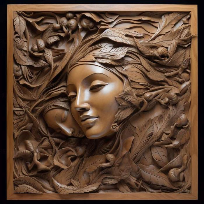 نموذج ثلاثي الأبعاد لآلة CNC 3D Art 